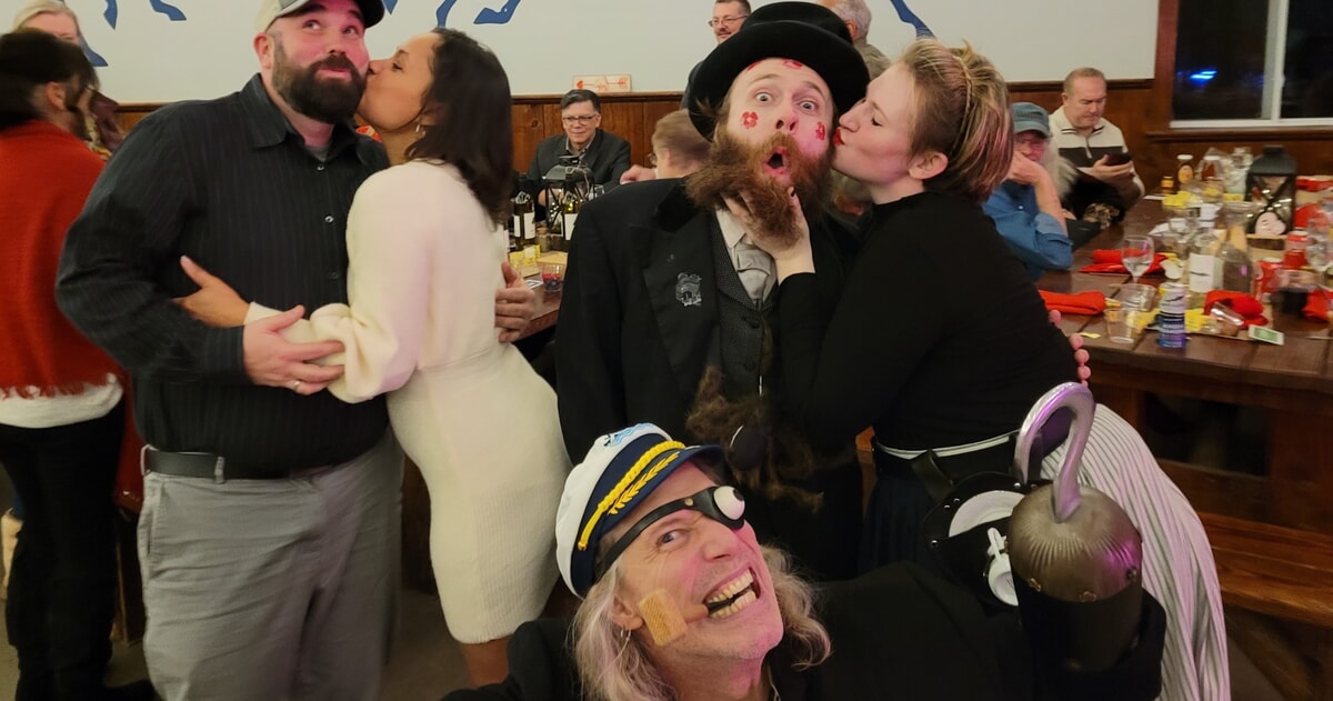 Love, laughter, and mystery combine in a Valentine’s Day show